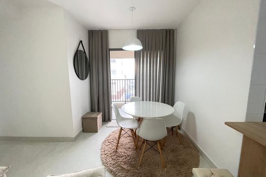 Sala de apartamento para alugar com 2 quartos, 55m² em Vila Sonia, São Paulo