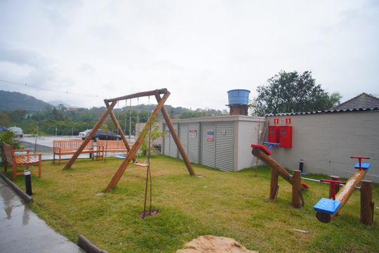 Área comum - Playground de apartamento para alugar com 2 quartos, 46m² em São Jorge, Novo Hamburgo