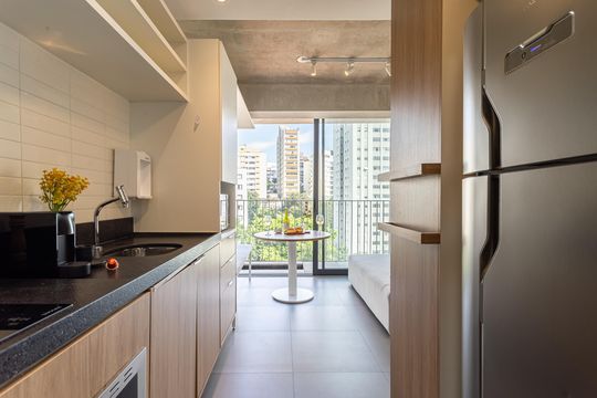 Kitnet/Studio para alugar com 1 quarto, 29m² em Jardim das Bandeiras, São Paulo