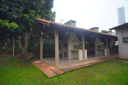 Área comum - Churrasqueira de apartamento à venda com 2 quartos, 46m² em Rio dos Sinos, São Leopoldo
