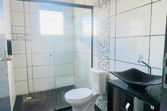 Banheiro de casa para alugar com 1 quarto, 70m² em Parque Mirante da Mata, Cotia