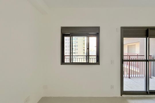 Quarto  de kitnet/studio à venda com 1 quarto, 28m² em Brooklin, São Paulo