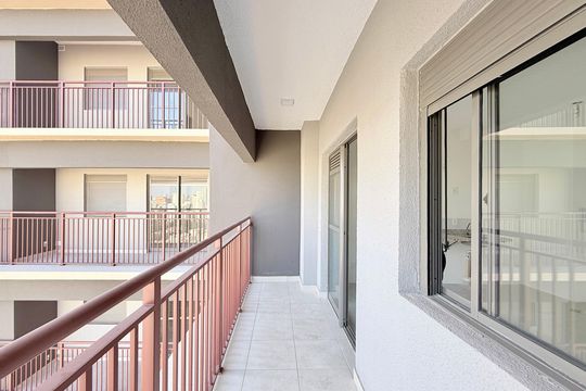 Sacada de kitnet/studio à venda com 1 quarto, 28m² em Brooklin, São Paulo