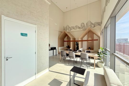 Coworking  de apartamento à venda com 1 quarto, 33m² em Brooklin, São Paulo