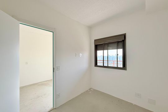 Quarto  de apartamento à venda com 1 quarto, 33m² em Brooklin, São Paulo