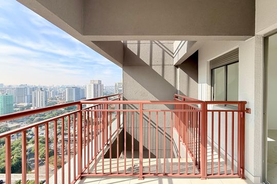 Sacada  de apartamento à venda com 2 quartos, 41m² em Brooklin, São Paulo