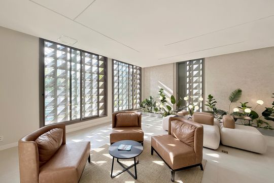 Hall Social Bloco de kitnet/studio à venda com 1 quarto, 28m² em Brooklin, São Paulo