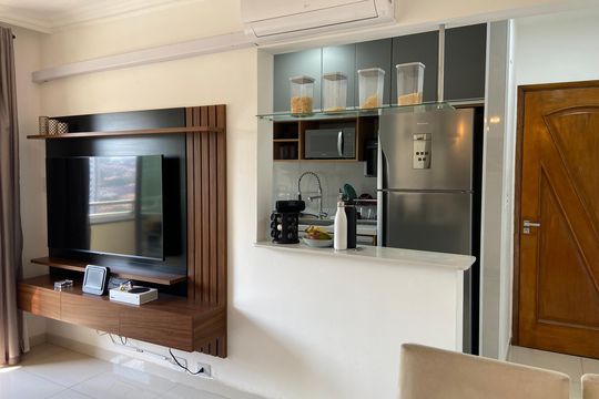 Sala de apartamento à venda com 2 quartos, 52m² em Jardim Peri Peri, São Paulo
