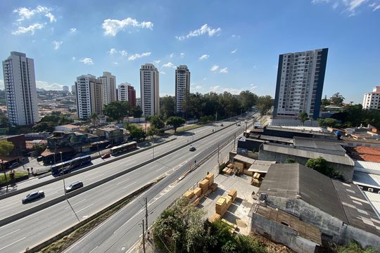 Varanda - vista de apartamento à venda com 2 quartos, 52m² em Jardim Peri Peri, São Paulo