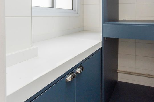 Área de Serviço de apartamento à venda com 3 quartos, 107m² em Jardim Taquaral, São Paulo