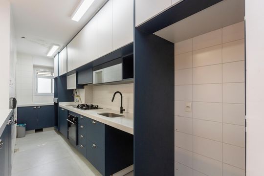 Cozinha de apartamento à venda com 3 quartos, 107m² em Jardim Taquaral, São Paulo