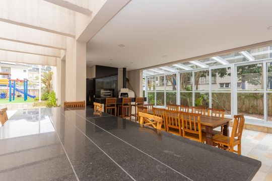 Área comum - Churrasqueira de apartamento à venda com 3 quartos, 107m² em Jardim Taquaral, São Paulo