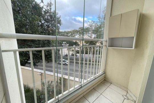 Varanda da suíte de apartamento à venda com 3 quartos, 78m² em Jaguaré, São Paulo