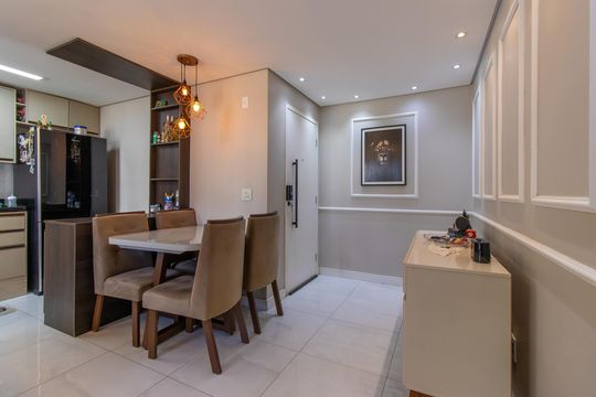 Sala de apartamento para alugar com 2 quartos, 54m² em Bairro do Maranhao, Cotia