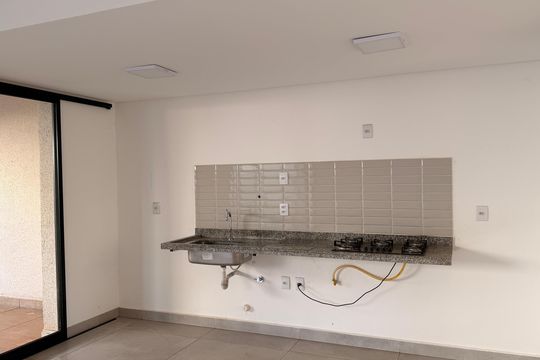 Cozinha de casa de condomínio para alugar com 2 quartos, 249m² em Conjunto Residencial Storil, Aparecida de Goiânia