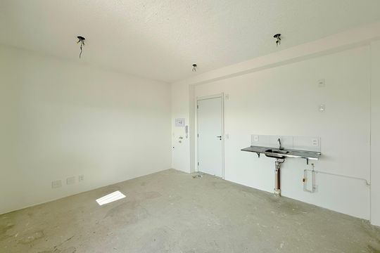 Sala de apartamento à venda com 2 quartos, 41m² em Brooklin, São Paulo