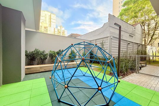 Playground de kitnet/studio à venda com 1 quarto, 28m² em Brooklin, São Paulo