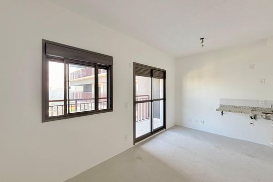 Quarto de kitnet/studio à venda com 1 quarto, 28m² em Brooklin, São Paulo