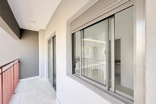 Sacada de kitnet/studio à venda com 1 quarto, 28m² em Brooklin, São Paulo