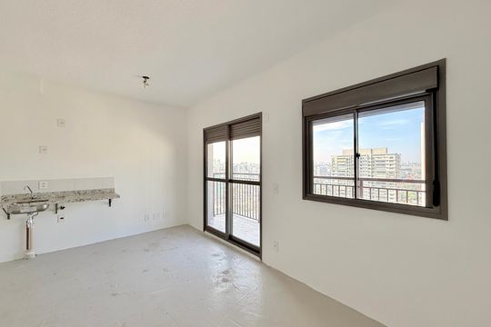 Quarto de kitnet/studio à venda com 1 quarto, 28m² em Brooklin, São Paulo