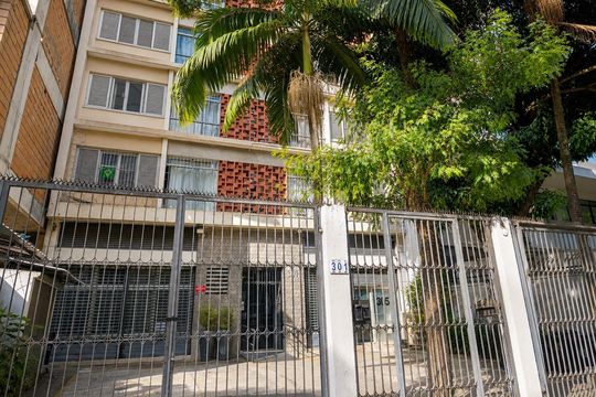Fachada de apartamento à venda com 1 quarto, 57m² em Bela Vista, São Paulo