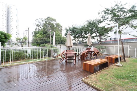 Área comum  de apartamento à venda com 3 quartos, 88m² em Vila Anastácio, São Paulo