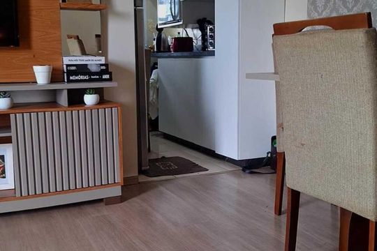 Sala de apartamento à venda com 3 quartos, 78m² em Canudos, Novo Hamburgo