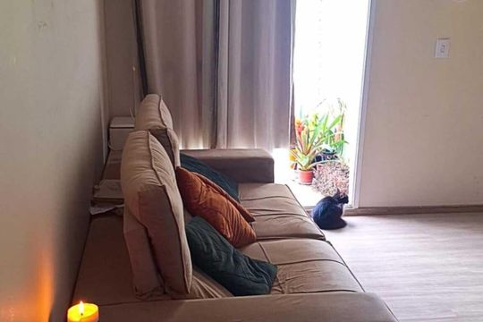 Sala de apartamento à venda com 3 quartos, 78m² em Canudos, Novo Hamburgo