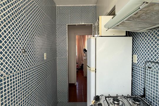 Área de serviço de apartamento para alugar com 2 quartos, 60m² em Santa Ifigênia, São Paulo