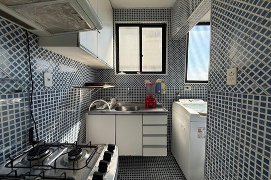 Cozinha de apartamento para alugar com 2 quartos, 60m² em Santa Ifigênia, São Paulo