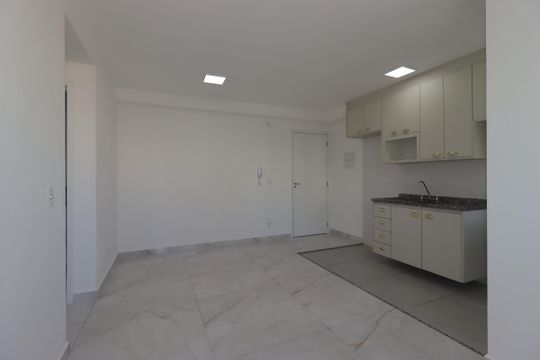 Sala de apartamento para alugar com 2 quartos, 47m² em Centro, Santo André