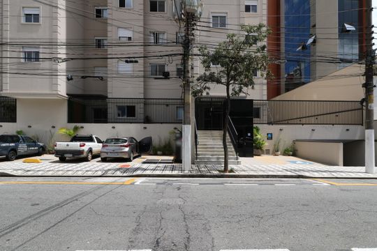 Fachada de apartamento para alugar com 2 quartos, 47m² em Centro, Santo André