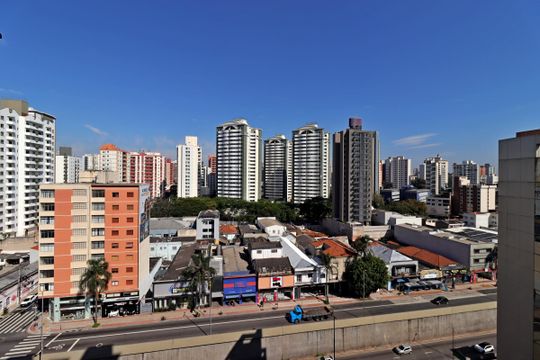 Vista da Sala de apartamento para alugar com 2 quartos, 47m² em Centro, Santo André
