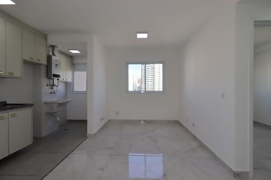 Sala de apartamento para alugar com 2 quartos, 47m² em Centro, Santo André