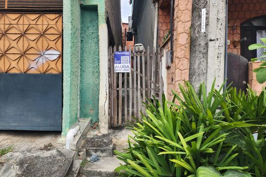 Fachada de casa para alugar com 2 quartos, 57m² em Pita, São Gonçalo