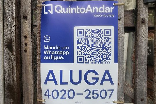 Placa de casa para alugar com 2 quartos, 57m² em Pita, São Gonçalo