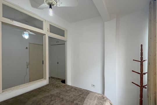 Quarto de apartamento para alugar com 1 quarto, 40m² em Embaré, Santos