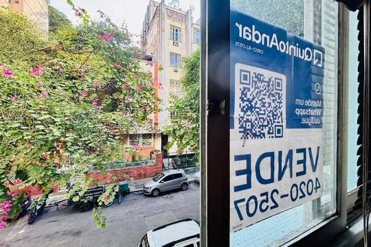 Placa de casa de condomínio à venda com 3 quartos, 85m² em Botafogo, Rio de Janeiro