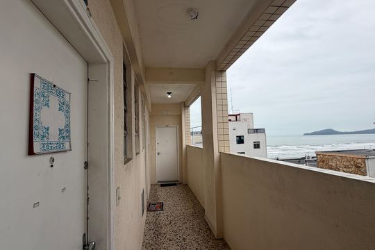 Área comum de apartamento para alugar com 1 quarto, 39m² em José Menino, Santos