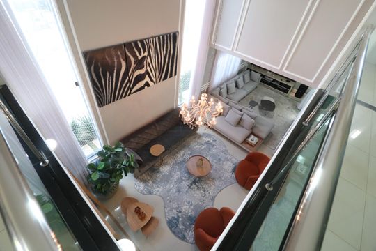 Hall Superior de casa de condomínio para alugar com 3 quartos, 350m² em Nova Uberlândia, Uberlândia