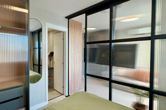 Suite de kitnet/studio para alugar com 1 quarto, 34m² em Pinheiros, São Paulo