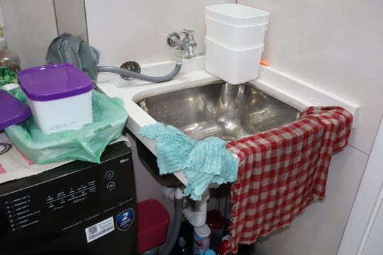 Cozinha de apartamento para alugar com 1 quarto, 32m² em Vila Ivone, São Paulo