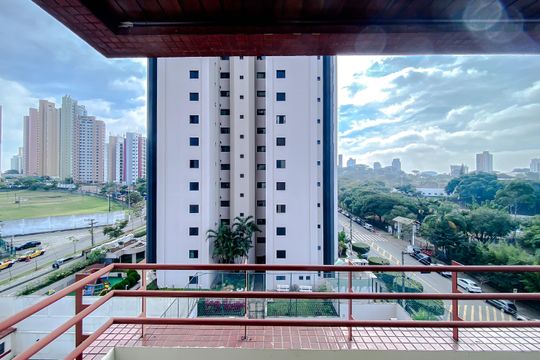 Vista do Quarto 1 de apartamento para alugar com 3 quartos, 115m² em Jardim Analia Franco, São Paulo