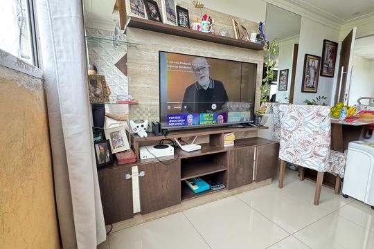 Sala  de apartamento para alugar com 2 quartos, 49m² em Mussurunga, Salvador