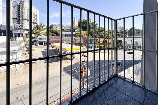 Sacada de Serviço  de apartamento à venda com 2 quartos, 80m² em Centro, São Bernardo do Campo