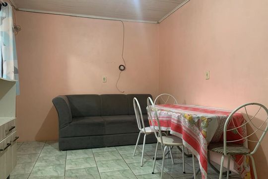 Sala/Cozinha de apartamento para alugar com 1 quarto, 40m² em Santos Dumont, São Leopoldo