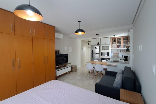 Quarto de apartamento para alugar com 1 quarto, 31m² em Cacupé, Florianópolis