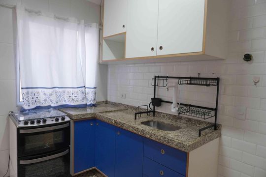 Cozinha de casa de condomínio à venda com 2 quartos, 128m² em Jardim California, Barueri