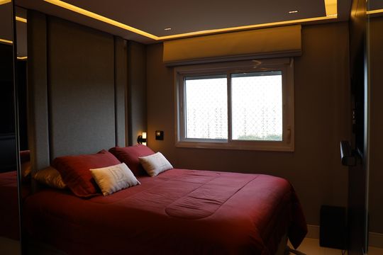 Suite de apartamento à venda com 2 quartos, 74m² em Alphaville Empresarial, Barueri