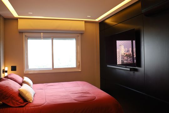 Suite de apartamento à venda com 2 quartos, 74m² em Alphaville Empresarial, Barueri
